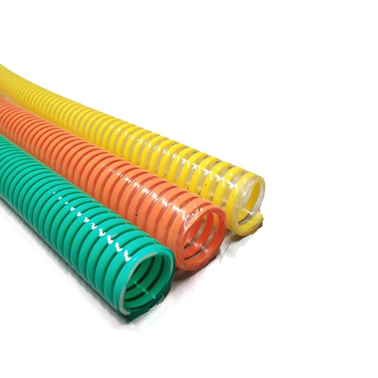 4 ইঞ্চি নমনীয় পিভিসি সাকশন হোস পাইপ