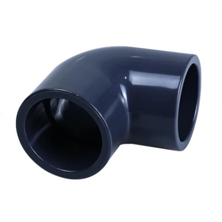 6 inches elbow white pvc pipe-2