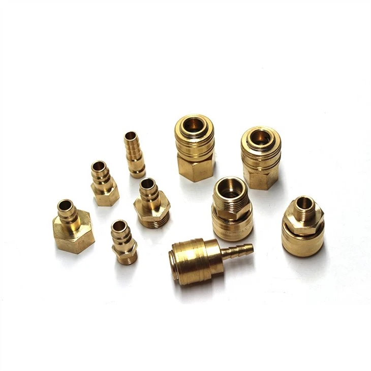 Brass hose to hose connector-3