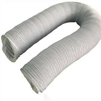 সাদা নমনীয় পিভিসি ভিনাইল ভেন্ট নালী পায়ের পাতার মোজাবিশেষ